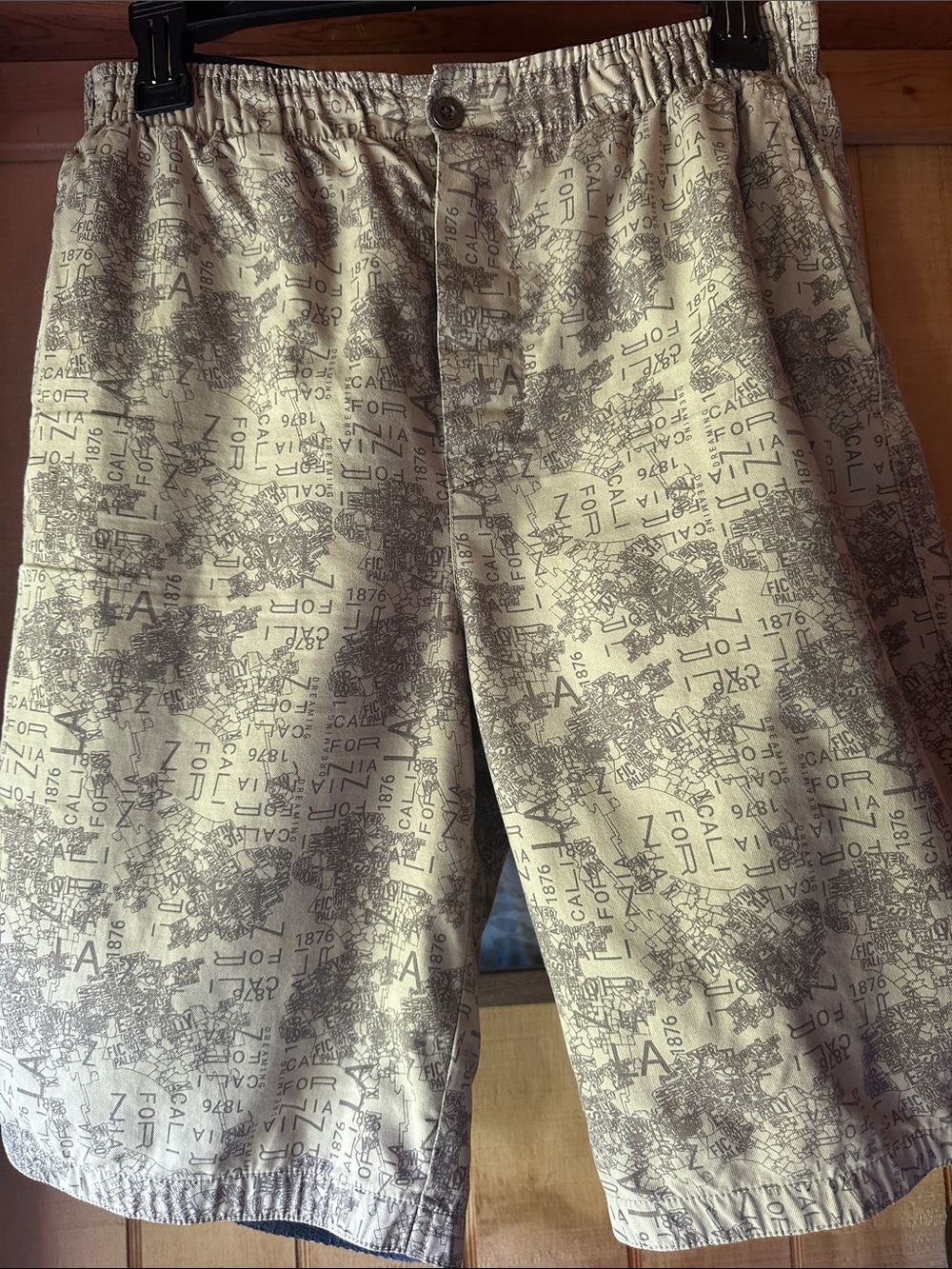 Men’s 100% cotton Jockey tan and brown Printed Casual shorts 8261.5